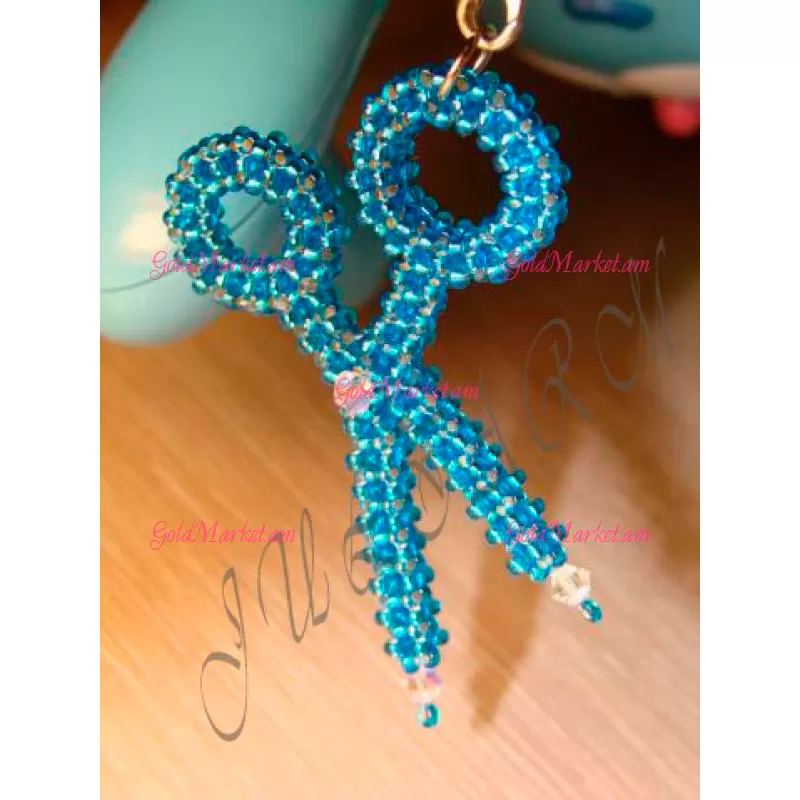 Մկրատ կախազարդ